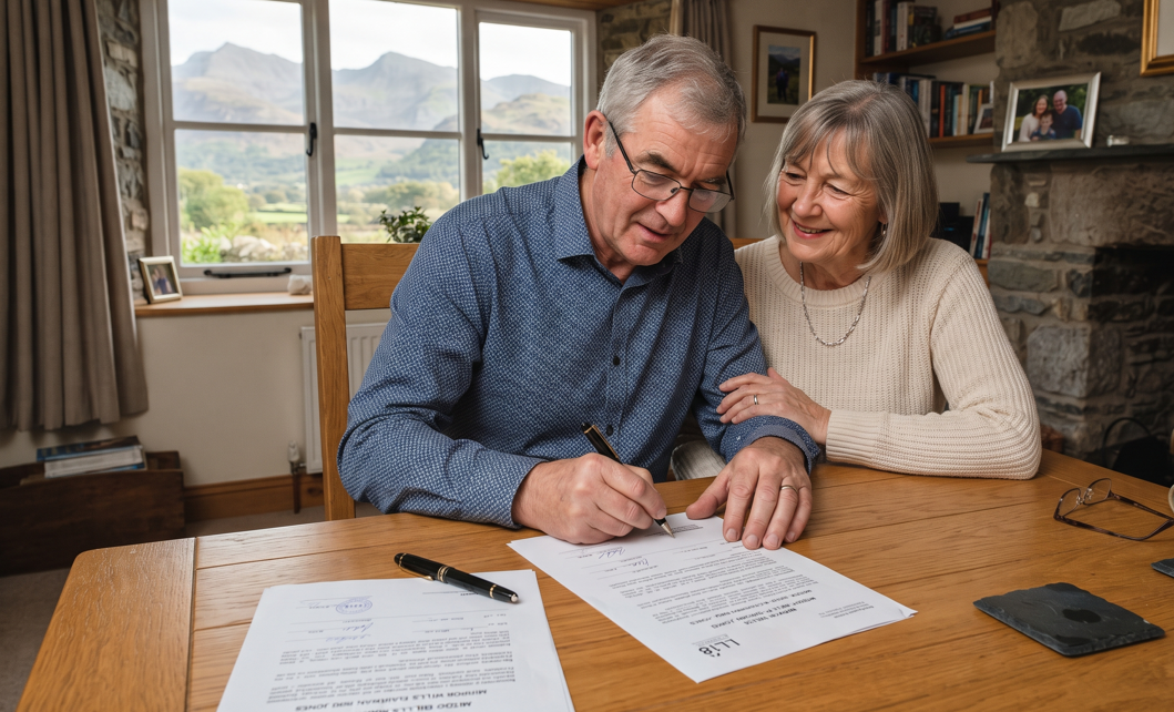 Mirror Wills being signed